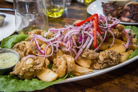 Peruvian resturant - The following ingredients are needed to create a tasty Ají de Gallina: 1 large chicken breast, 1 chopped onion, 2 to 3 cloves garlic, 1 cup evaporated milk, ½ cup …